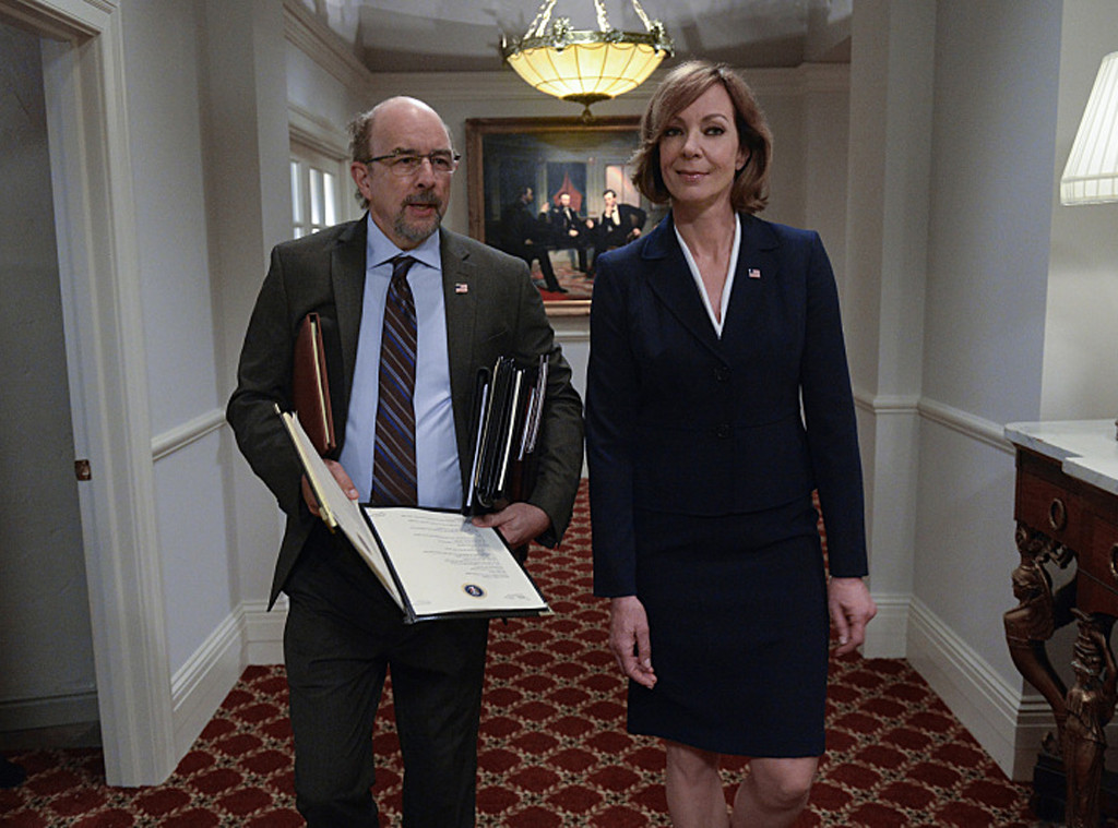 Allison Janney, Richard Schiff, Mom Allison Janney, Richard Schiff, Mom